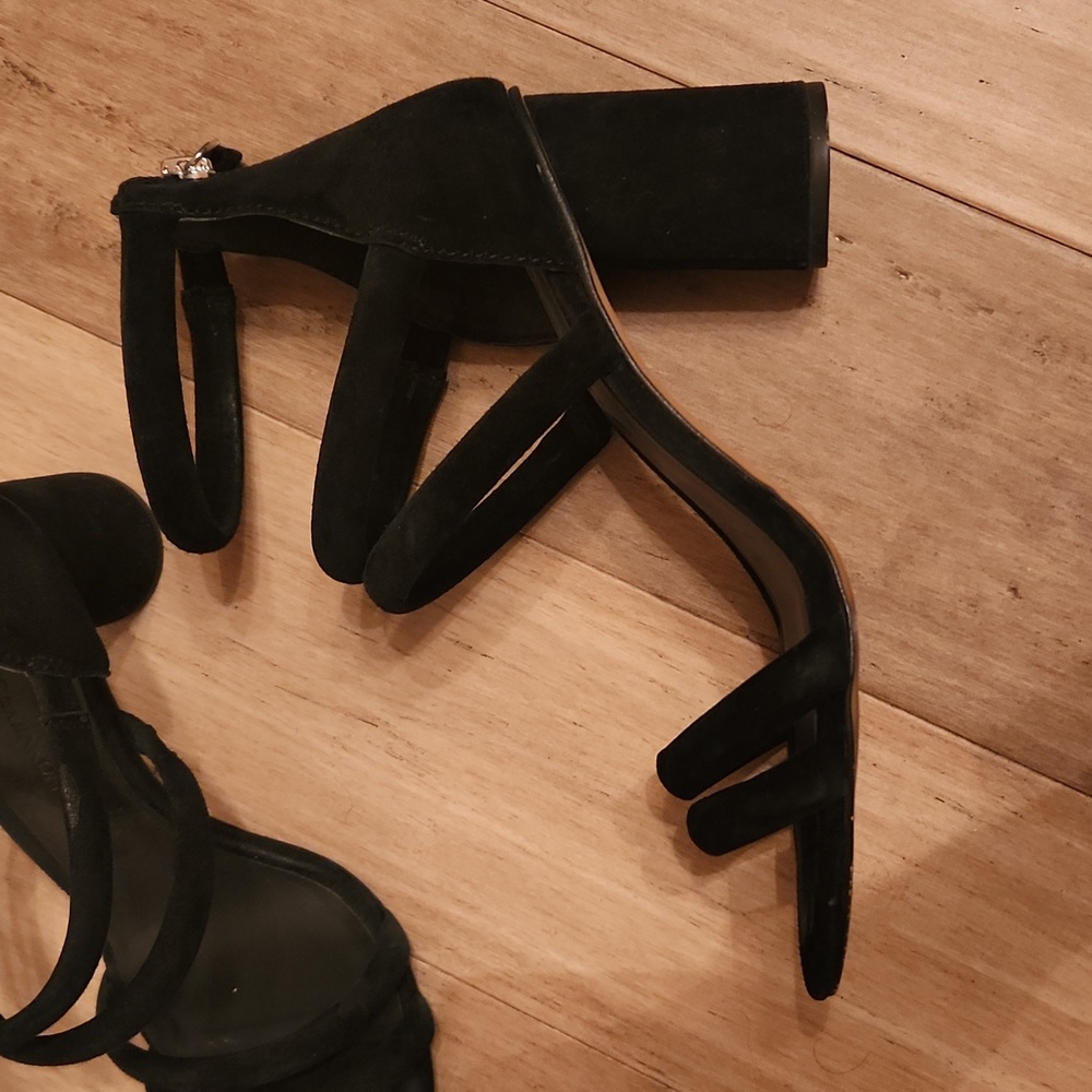 Rebecca Minkoff Black Sandals Size 8